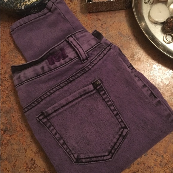 LEI Juniors Purple Emma Jeggings - Picture 2 of 5